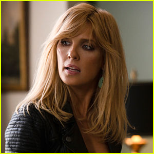 Kelly Reilly as Beth Dutton in Yellowstone, expressing surprise and intrigue over her character's development.