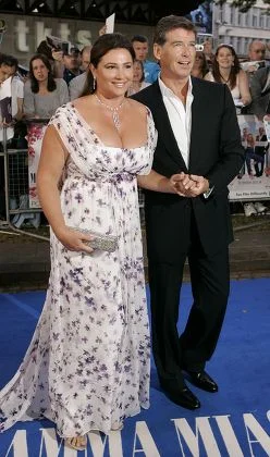 Pierce Brosnan and his wife, Keely